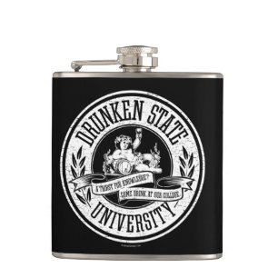 Universität Drunken Staat Flachmann