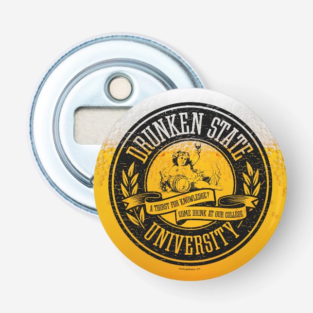 Universität Drunken Staat Flaschenöffner (Vorderseite)