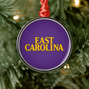 Universität East Carolina   East Carolina Ornament Aus Metall