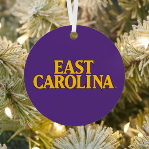 Universität East Carolina   East Carolina Ornament Aus Metall