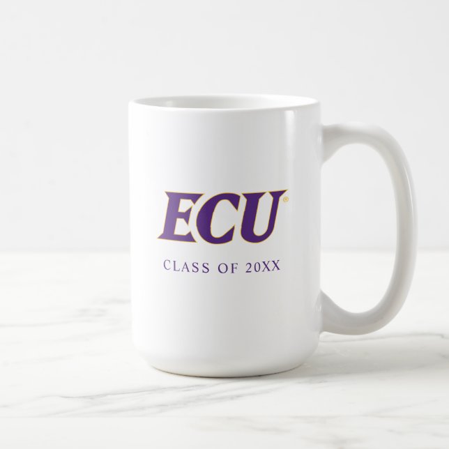 Universität East Carolina | ECU-Logo Kaffeetasse (Rechts)