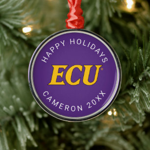 Universität East Carolina   ECU-Logo Ornament Aus Metall