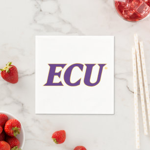 Universität East Carolina ECU-Logo Serviette