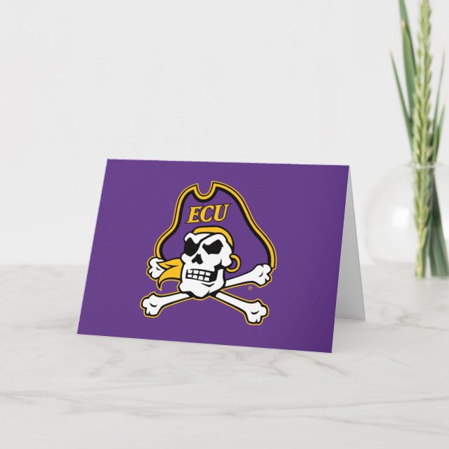 Universität East Carolina | ECU Piraten Karte (Vorderseite)