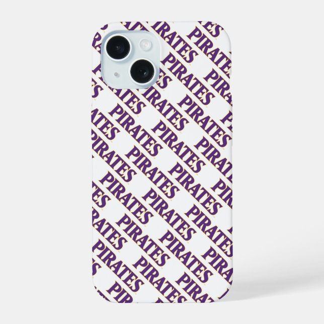 Universität East Carolina | Piraten iPhone 15 Hülle (Rückseite)