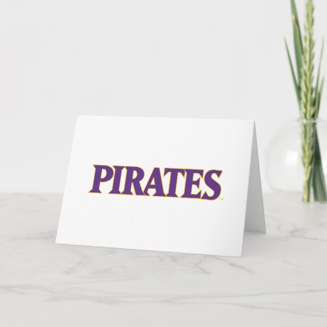 Universität East Carolina | Piraten Karte (Vorderseite)