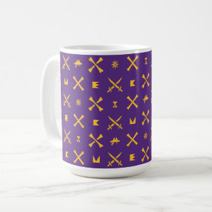 Universität East Carolina   Pirates Gold Pattern Kaffeetasse
