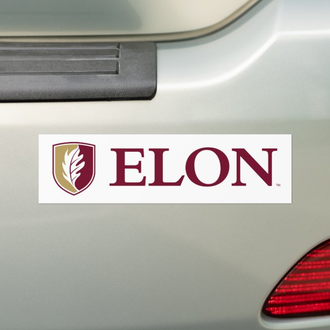 Universität Elon Autoaufkleber (Auf Auto)