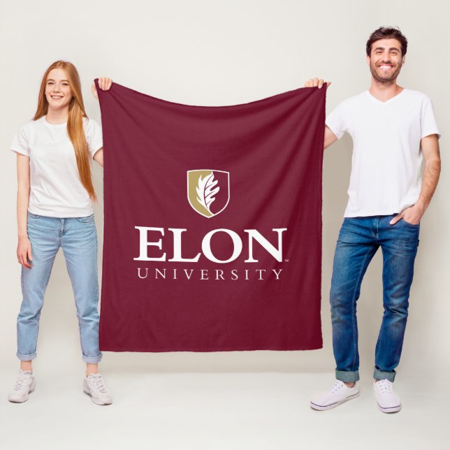 Universität Elon Fleecedecke (Beispiel)