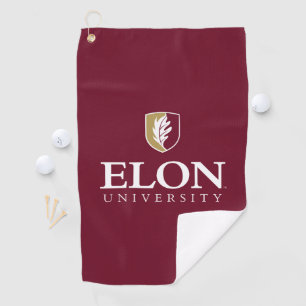 Universität Elon Golfhandtuch