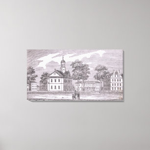 Universität Harvard, von 'historischem Leinwanddruck