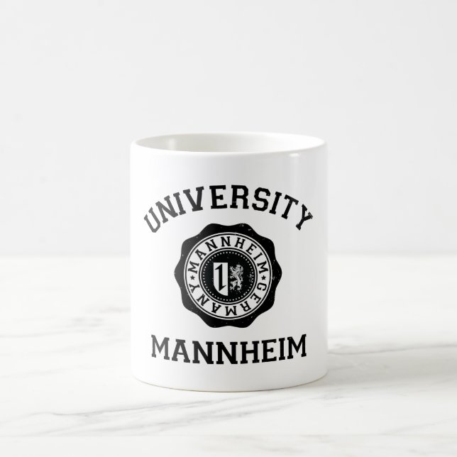 Universität Mannheim/Mannheim Kaffeetasse (Mittel)