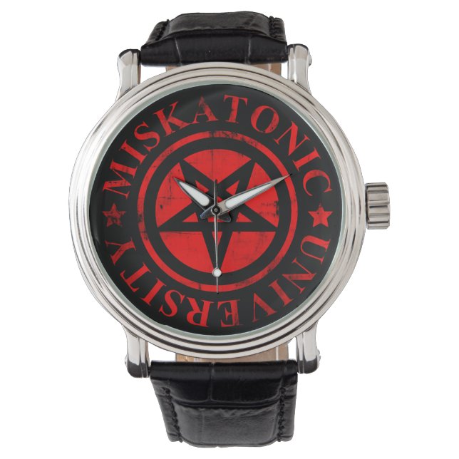 Universität Miskatonic Armbanduhr (Vorderseite)
