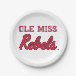 Universität Mississippi Ole Miss Rebels Pappteller