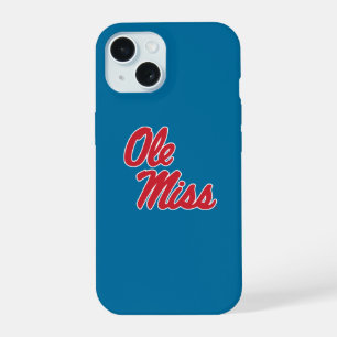 Universität Mississippi   Ole Miss Script iPhone 15 Hülle