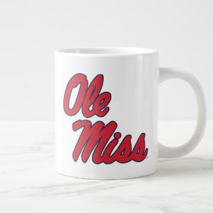 Universität Mississippi Ole Miss Script Jumbo-Tasse