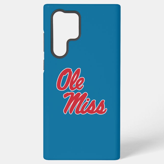 Universität Mississippi | Ole Miss Script Samsung Galaxy Hülle (Rückseite)