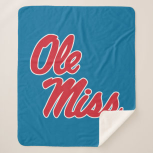 Universität Mississippi Ole Miss Script Sherpadecke