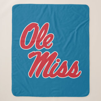 Universität Mississippi | Ole Miss Script Sherpadecke