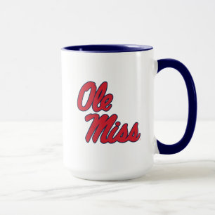 Universität Mississippi Ole Miss Script Tasse