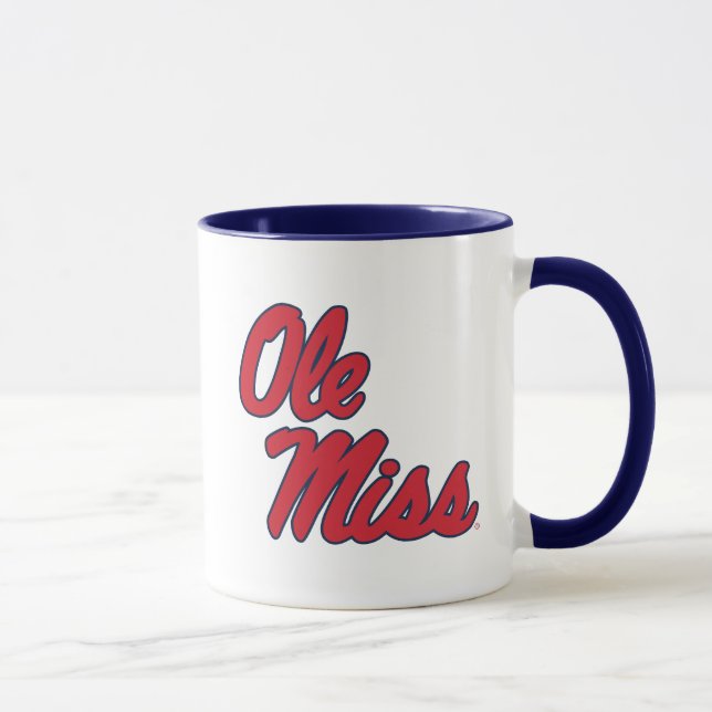 Universität Mississippi | Ole Miss Script Tasse (Rechts)