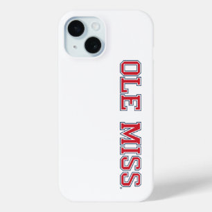 Universität Mississippi Ole Miss Wordmark Case-Mate iPhone Hülle