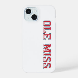Universität Mississippi   Ole Miss Wordmark iPhone 15 Hülle