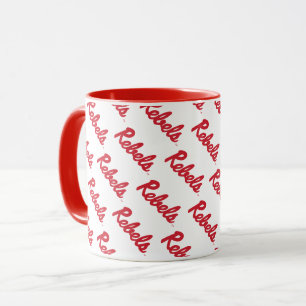 Universität Mississippi Rebellenskript Tasse