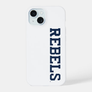 Universität Mississippi   Rebels Wordmark iPhone 15 Hülle