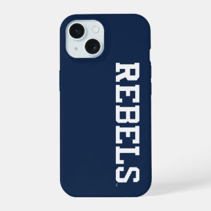 Universität Mississippi   Rebels Wordmark iPhone 15 Hülle