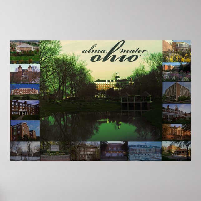 Universität Ohio Poster (Vorne)