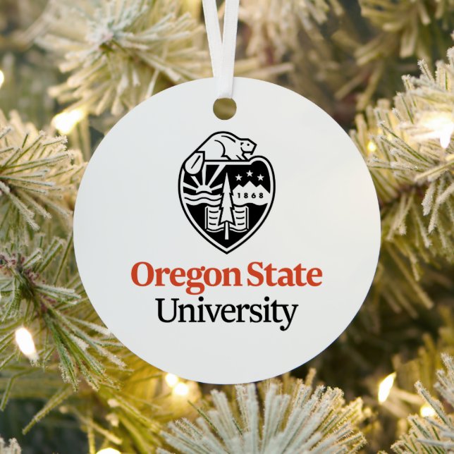 Universität Oregon Staat Ornament Aus Metall (InSitu)