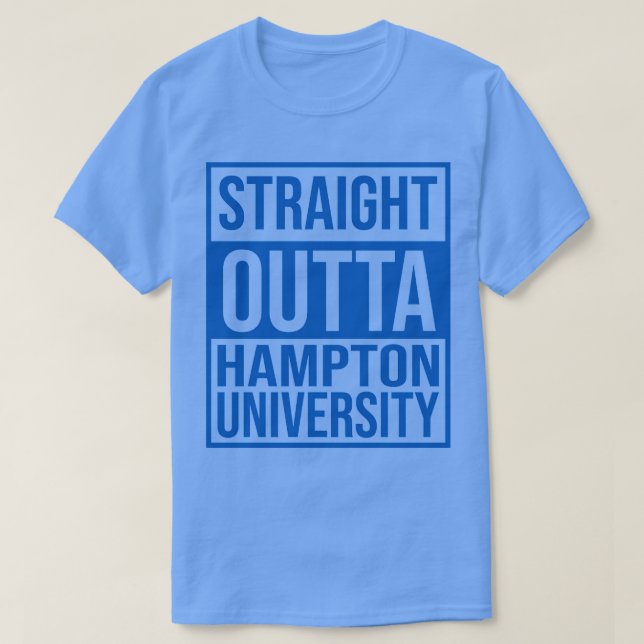 Universität Outta Hampton T-Shirt (Design vorne)