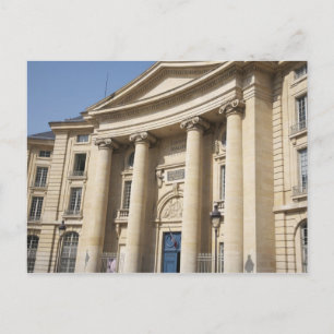 Universität Paris I Pantheon-Sorbonne Law School Postkarte