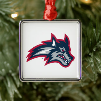Universität Stony Brook | Seawolfen Ornament Aus Metall