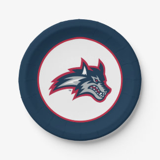 Universität Stony Brook | Seawolfen Pappteller