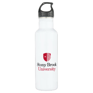Universität Stony Brook   Wortmarke Edelstahlflasche