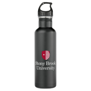 Universität Stony Brook   Wortmarke Edelstahlflasche