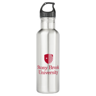 Universität Stony Brook   Wortmarke Edelstahlflasche