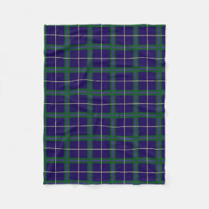 Universität Tartan Fleecedecke
