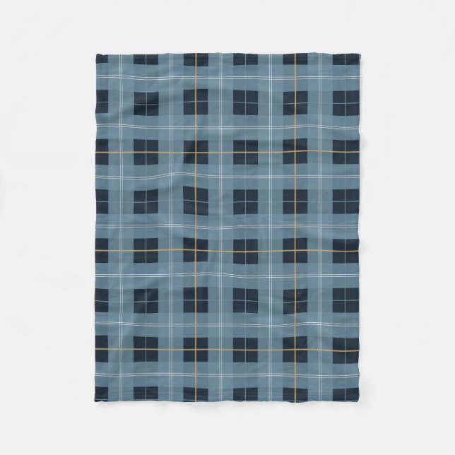 Universität Tartan Fleecedecke (Vorderseite)