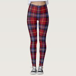 Universität Tartan Leggings
