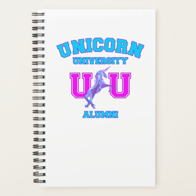 Universität Unicorn Planer (Vorderseite)