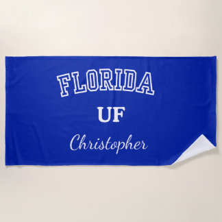 UNIVERSITÄT VON FLORIDA PERSONALISIERTES STRANDTUC STRANDTUCH