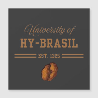 Universität von Hy-Brasil, gegr. 1325 Magnetkarte