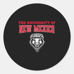 Universität von New Mexico Unm Lobos Ncaa Unm&#; Runder Aufkleber