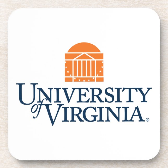 Universität von Virginia Getränkeuntersetzer (Vorderseite)