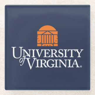 Universität von Virginia Glasuntersetzer
