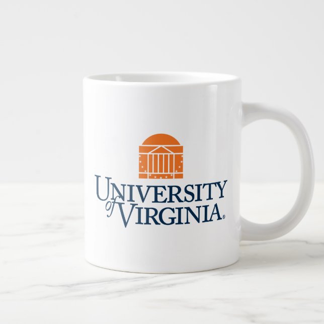 Universität von Virginia Jumbo-Tasse (Rechts)