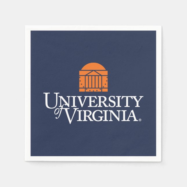 Universität von Virginia Serviette (Vorderseite)